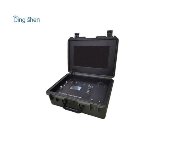 300mhz-400mhz Frequency COFDM Video Receiver Communication with monitor