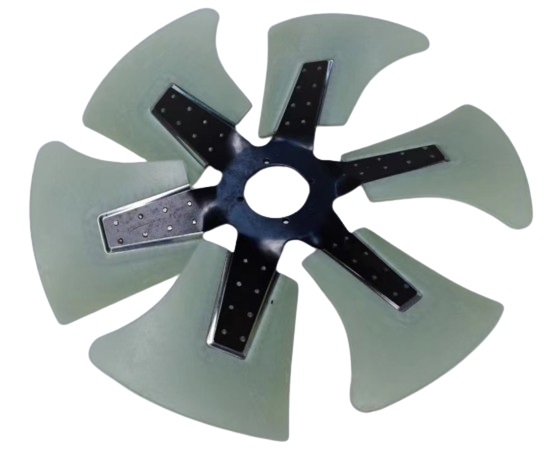 Isuzu 6HK1 Excavadora cuchillas de ventilador 6 cuchillas 4 agujeros para un rendimiento óptimo de enfriamiento