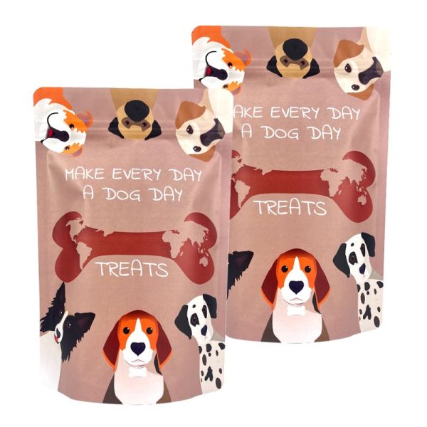 Sacs en plastique composite recouverts de fermeture à glissière