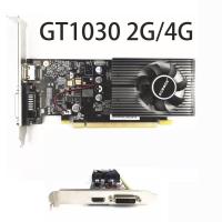 Carte graphique multi-affichage GT 1030 2 Go DDR5 64 bits 1227 MHz 1468 MHz