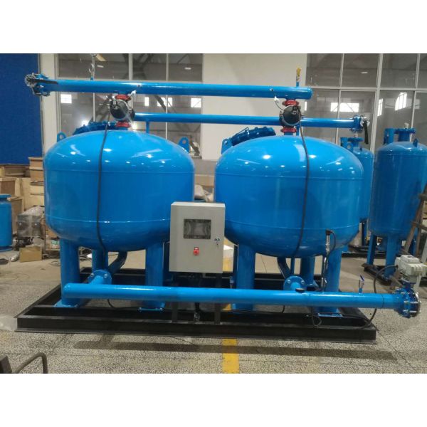 Мультимедиа Backwash фильтра песка активированного угля автоматические