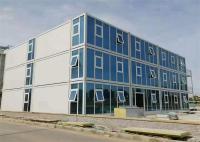 Casa movible prefabricada del envase del edificio de oficinas del envase