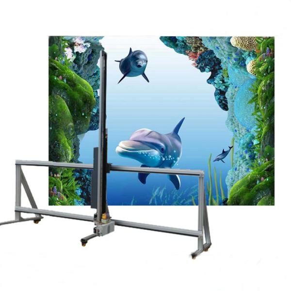 Outdoor and indoor 3D Vertical Direct to Wall Printer wall printing machine