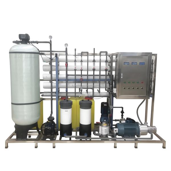 Industrial Duplex Steel 2205 Seawater Desalination System with Siemens S7 PLC
