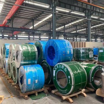 ASTM AISI 301 SUS301 1/2H 1/4H 3/4H 0.5mm*130mm Faixa de bobina de aço inoxidável de corte usada para elevador