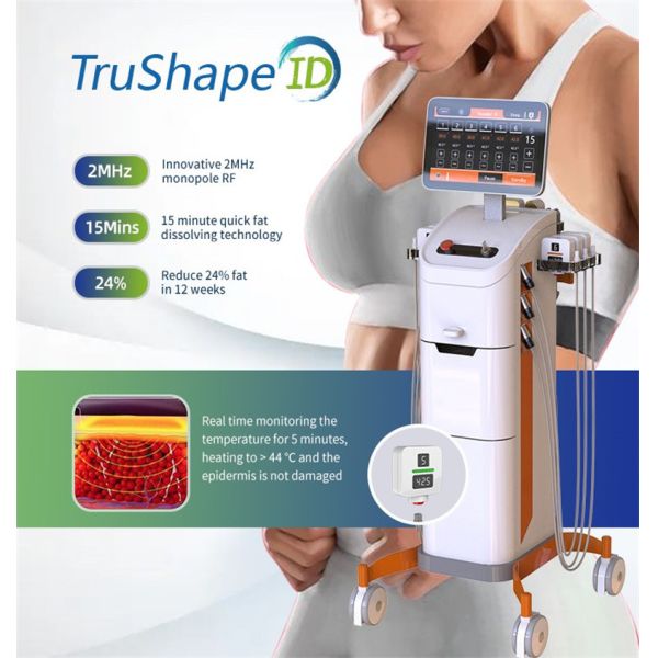 Monopolar Rf Beauty Equipment Non Invasive Trueshape Body Sculpting Trusculpt Id
