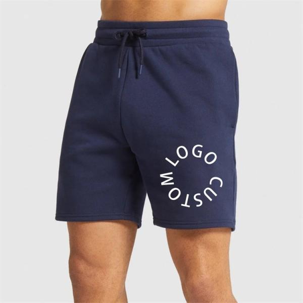 Bermuda Gym Sports Workout Shorts Running Sweat Fitness Jogger Printed Logo