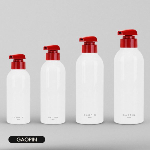 300ml Pet Plastic Boston Lotion Baby Care Bottle For Shampoo