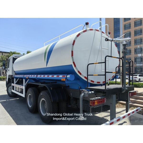 Sinotruk HOWO Water Tank Fire Fighting Tractor Cargo 6X4 Deliver Bowser Trailer