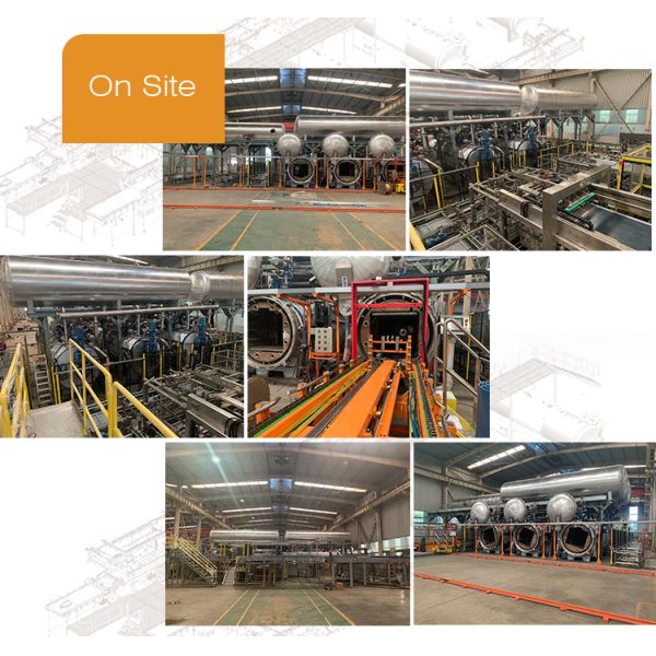 Manufacturing Plant Automatic Loader And Unloader For Retort Trays Crates With Design