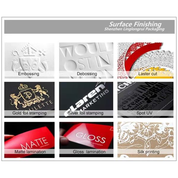 Картонная бутылка с цветочным цилиндром с золотой печатью