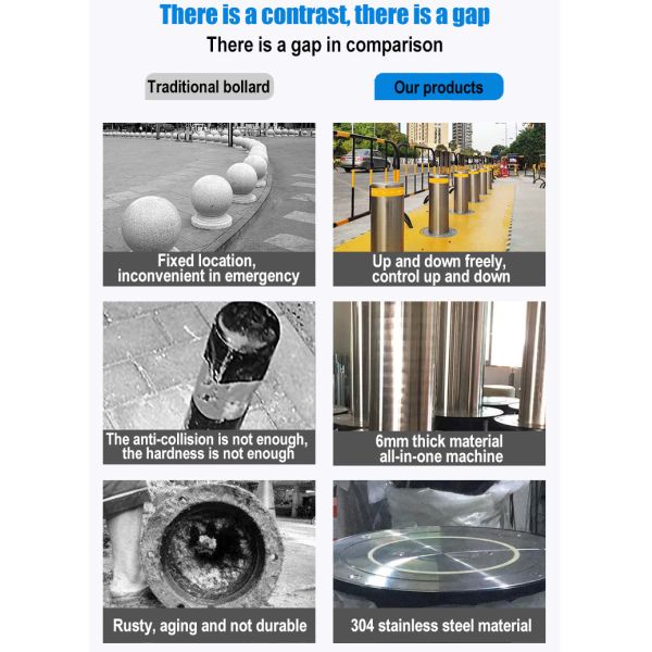 304 барьера движения нержавеющей стали