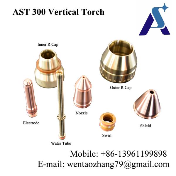 AST 300 Bevel Cutting Water Cooling Cnc Plasma Torch for Hypertherm 200 Pro