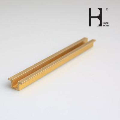 OEM Corrosion Resistant Brass U Profile With Polishing Surface