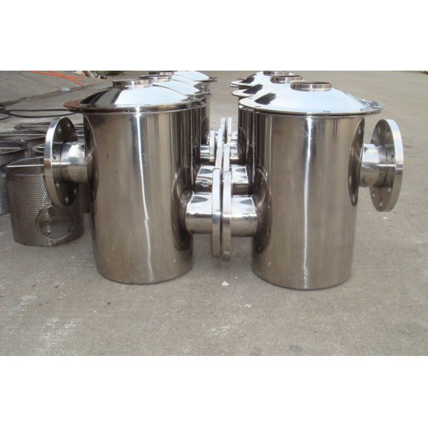 Stainless Steel Water Fountain Equipment Hair Collector With Glass Mirror