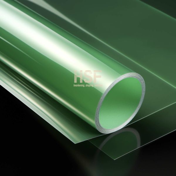 50μm Green PET Anti Static Film 1360mm Wide Polyester Film for Electronics and Medical Packaging