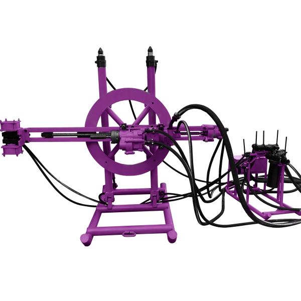 Portable Drilling Rig Depth35m Horizontal Directional Drilling Machine Tunnel Hydraulic Drilling Rig