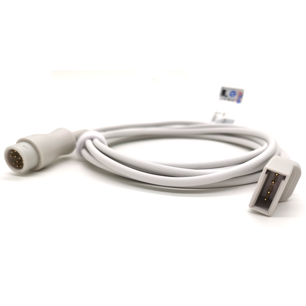Compatible IBP Invasive Blood Pressure Adapter Cable with Utah Interface for