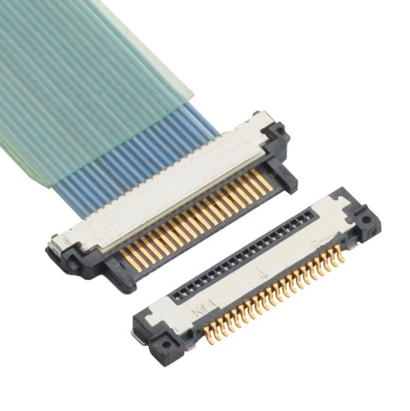 Extra Fine Micro Coaxial Cable KEL USL00-20L-0.4 USL 20 Pin Lvds Cable Connector