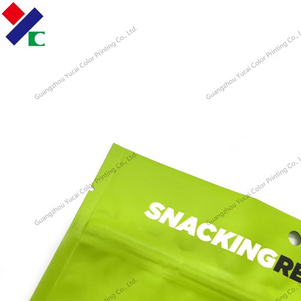 Dried Jackfruit Okra Stand Up Zipper Foil Pouch Food Packaging 100g