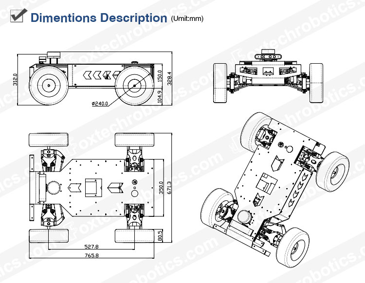 R350 Plus Nano LiDAR Follow Tracking Navigation Mapping 4-Wheeled Robot Chassis ROS AI Car