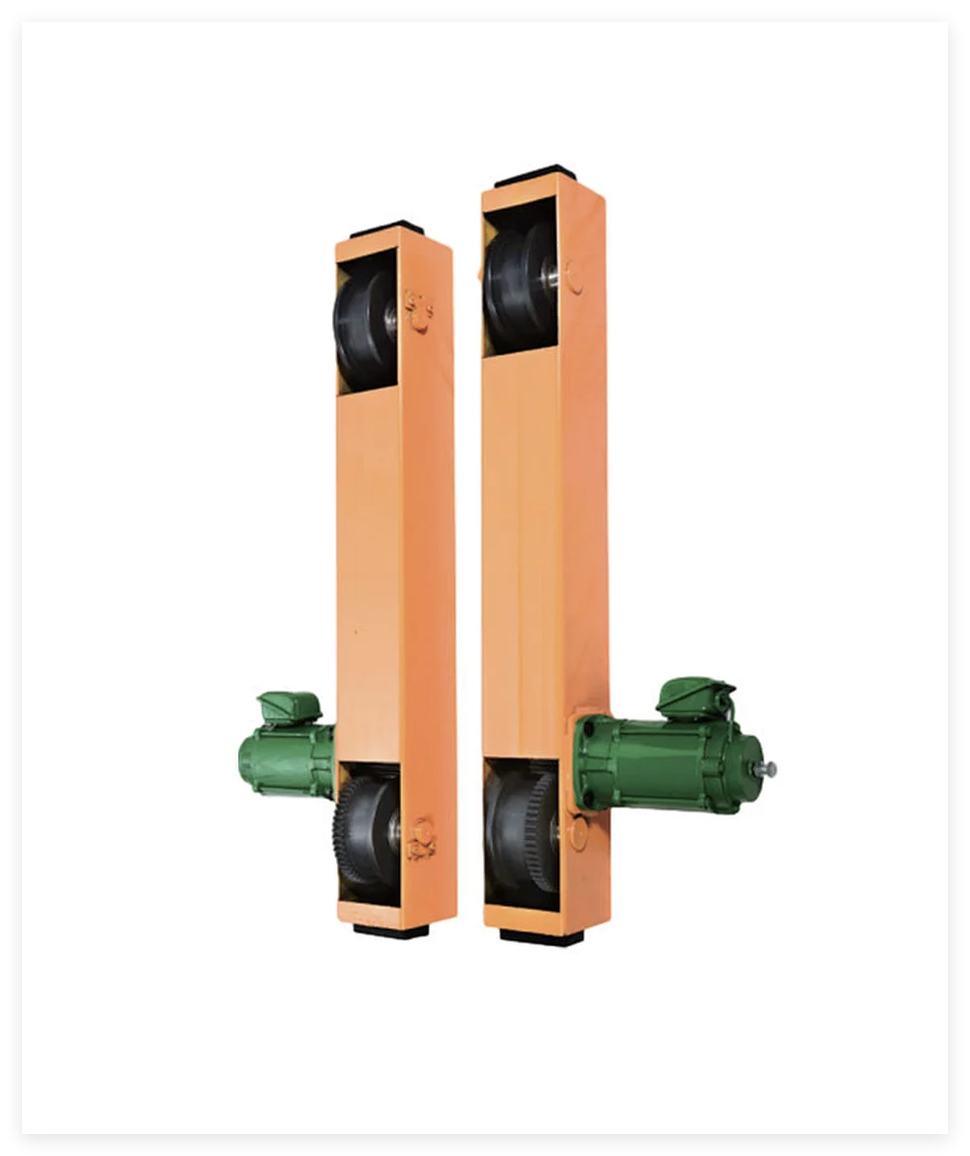 Single Rail Electric Hoist Trolley 1T - 15T Chain Hoist Trolley Automated Material Handling System
