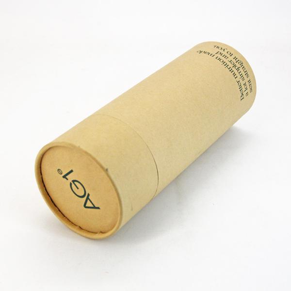 Cardboard Paper Tube Brown Packaging Brown Kraft Biodegradable For Art