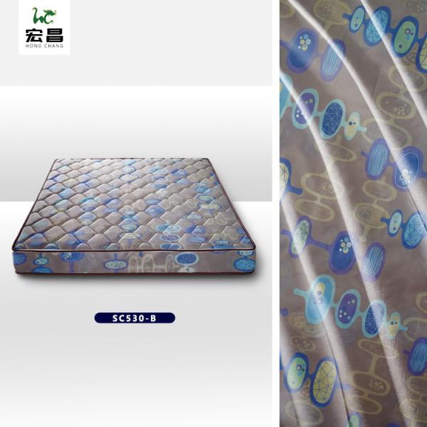 Durable 70g 100 Percent Polyester Fabric for mattress cover 220cm
