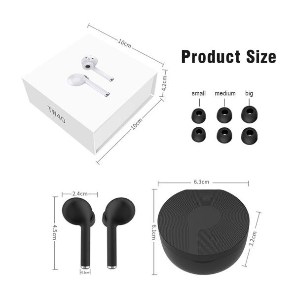  				Hot Sale Products Tws Bluetooth Mini Earpieces Wireless in Ear Earbuds Earphones V5.0 Sport Earbuds Stereo Earphone 	        