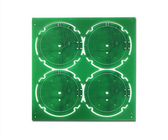 Blue Solder Mask Immersion Gold 3.2mm Single Layer PCB Board