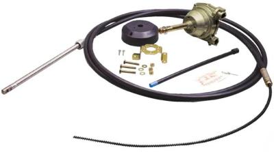 Simple Installation Mechanical Steering System With Single Cable Steering Helm