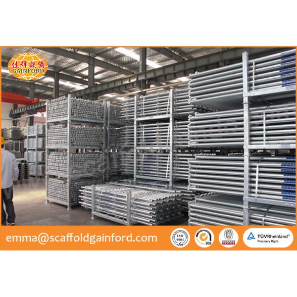 1500mm ring lock ledger scaffolding ring lock level for Europe project with hot dip galvanized finish