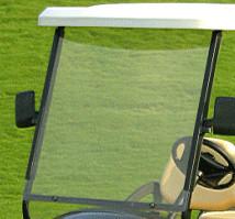 Deluxe Portable Electric Golf Cart Parts Golf Cart Windshield for Sand Clear