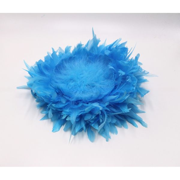 30*30 cm Handmade Hawaiian Feather Rattles Dyed Pattern Design