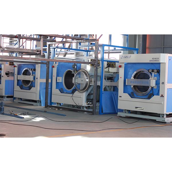 Мощные 380В стиральные и сушильные комплекты из нержавеющей стали для промышленных прачечных