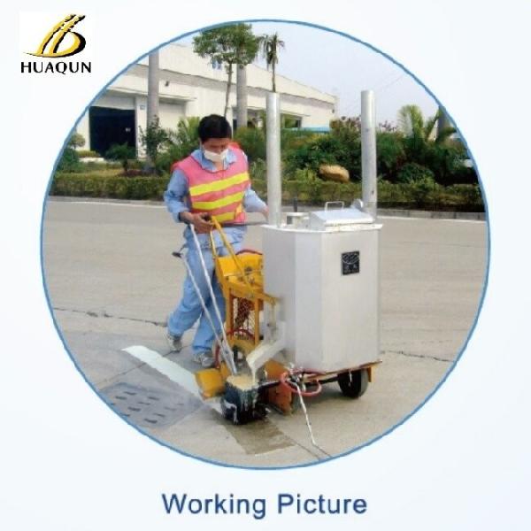 ISO 9001 Traffic Line Painting Equipment , Thermoplastic Pavement Marking Machine
