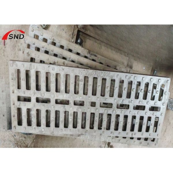 300*1000mm Cast Iron Gully Grate EN 124 Standard Iron Gully Grid