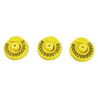 Étiquette d'oreille RFID personnalisable Étiquettes d'oreille pour animaux pour l'identification et le suivi du bétail