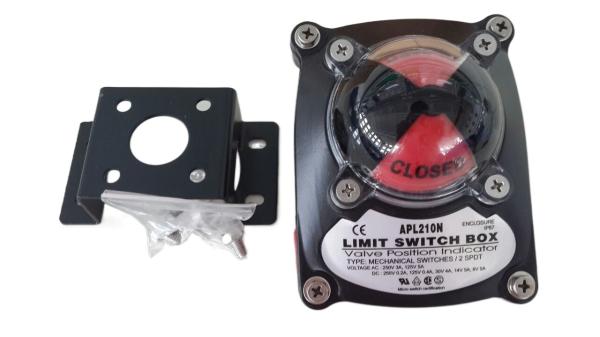 Valve Pneumatic Actuator With Limit Switch Box Electric Pneumatic Actuator
