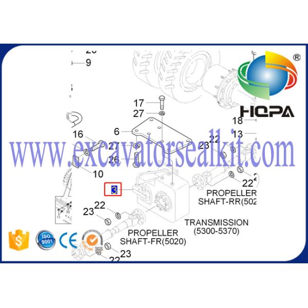 Передача #81Н6-40030 Робекс частей экскаватора Р200В-7А Р200В-7 Р210В-9С гидравлическая