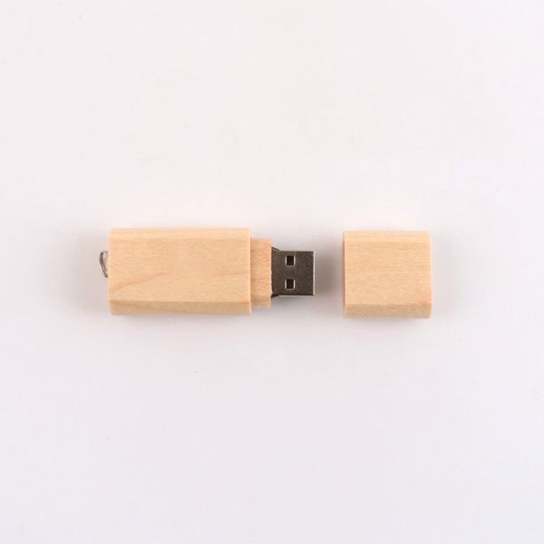 Привод USB клена 15MB/S 32GB 128GB деревянный внезапный с небольшим Usb 3,0 кольца