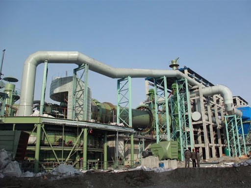 Four rotatoire de nickel latéritique de four rotatoire de ciment de Φ5.5×115m 1.233r/min