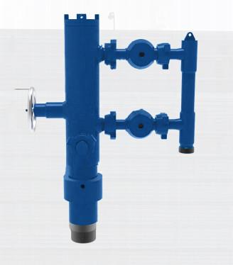178mm Casing Cement Heads Oilfield Tool Single Plug With Manifold