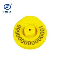 Original 134.2khz RFID étiquette d'animal étiquette d'oreille de brebis pour le suivi des animaux étiquette d'oreille électronique