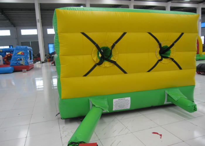 Бег Bungee высокой стойкости раздувной, смешной раздувной батут 10,6 x 3,3 x 2.4m Bungee