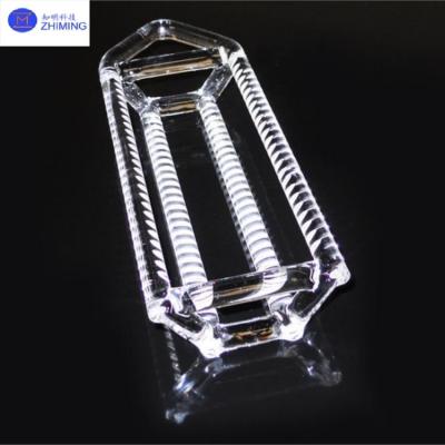 Quartz Boats Fused Silica Boat SiO₂≥99.99% Surface Roughness Ra≤0.1μm Wafer Carrier