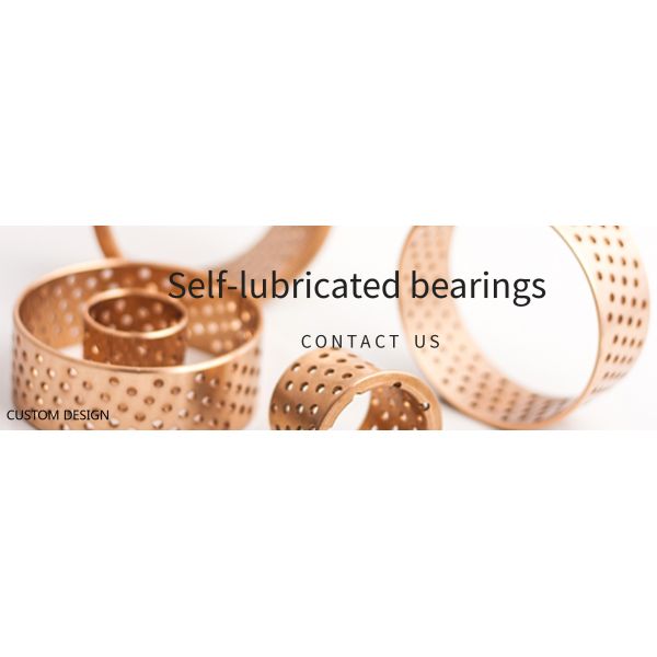 Thin - Walled Split Bronze Bushings Oil Pocket Metric Size Plain Bearing