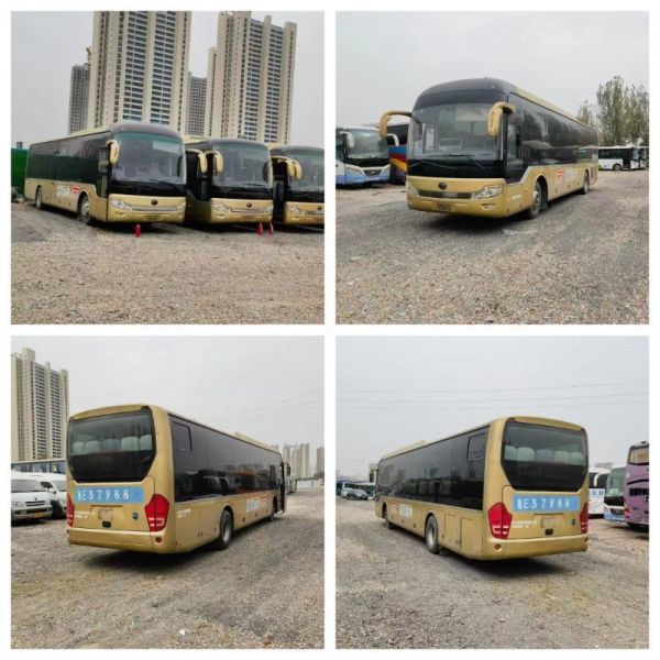 60 Seaters Used Coach Bus with CCC Certification and Double-Deck Structure