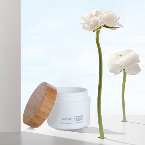 50ml White Opaque Plastic Cosmetic Cream Jars With Silver Lids