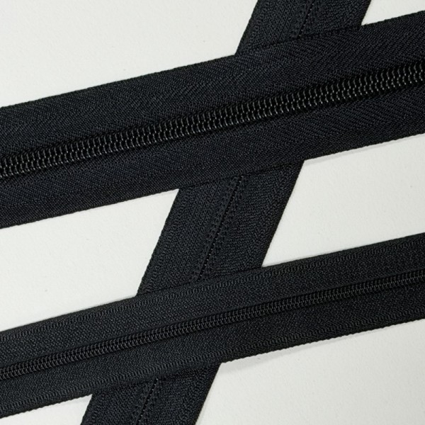 Highly Resilient #5 Nylon Zipper Eco Friendly Cotton Yarn Tape Material